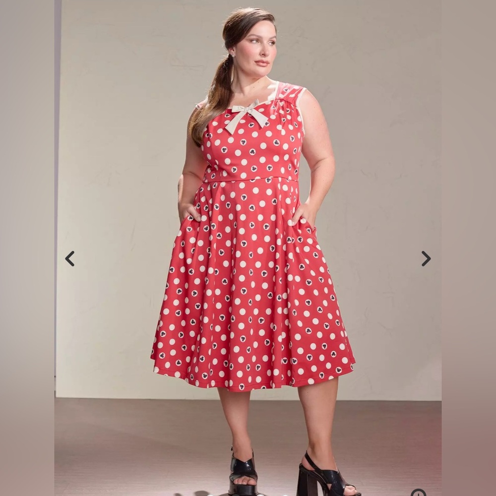 Minnie Mouse polka dot retro dress - Picture 2 of 4